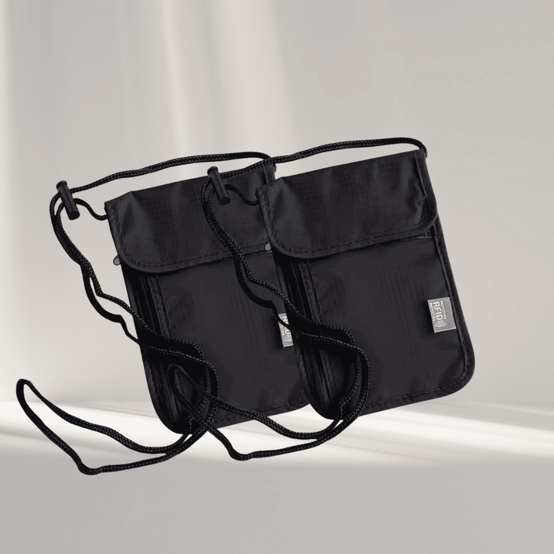 SafePocket™ | Anti-theft tech pouch designed with secure multi-layer protection