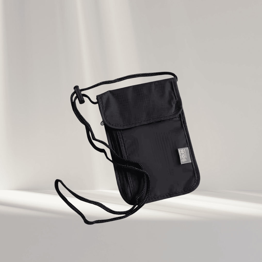 SafePocket™ | Anti-theft tech pouch designed with secure multi-layer protection